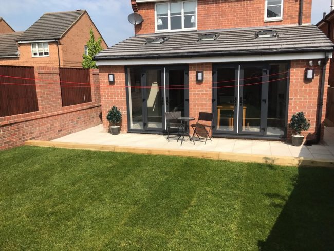 rear extension at middleton